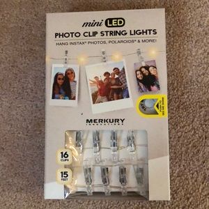 Photo clip string lights